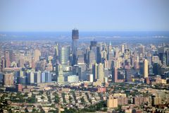 00-3 New York Financial District From Airplane Landing At Newark New Jersey.jpg